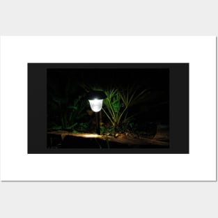 Garden Solar Light in the Dark Posters and Art